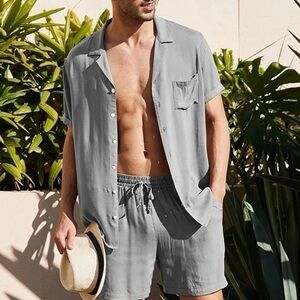 📌SOLD OUT 📌Men Linen Set